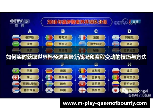 如何实时获取世界杯预选赛最新战况和赛程变动的技巧与方法